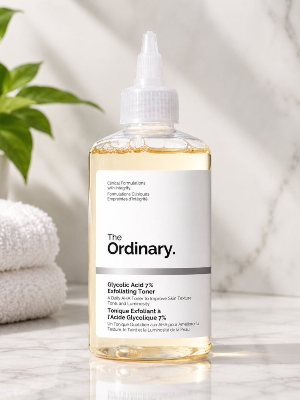 The Ordinary Glycolic Acid 7% Exfoliating Toner, Brightening and Smoothing Daily